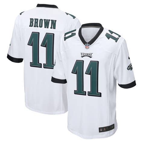 a.j. brown eagles jersey